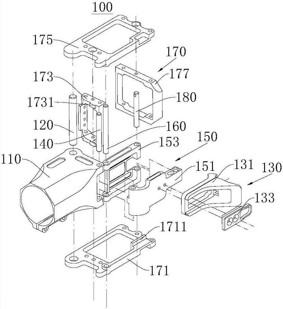 Self locking mechanism and unmanned aerial vehicle