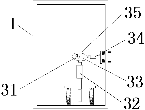 An electronic information service anti-theft door