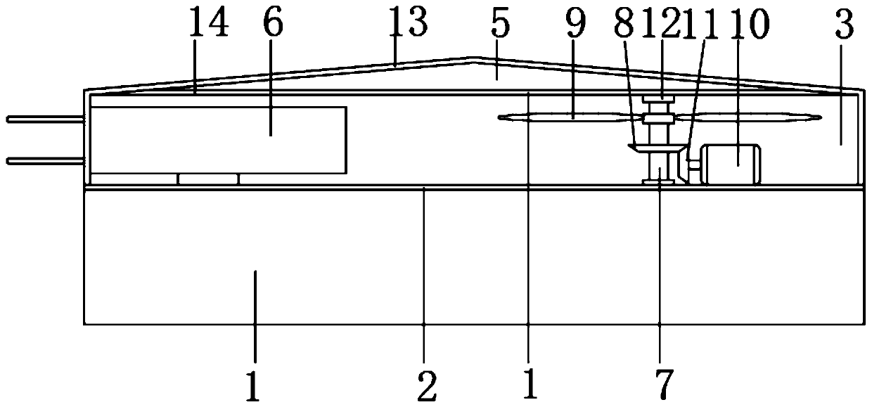 Electric leakage detection device for marine moulded case circuit breaker