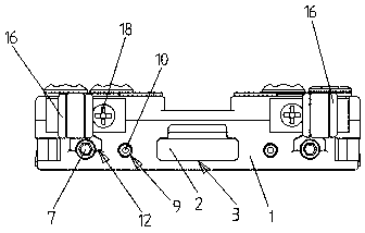 Integrated yarn nozzle base