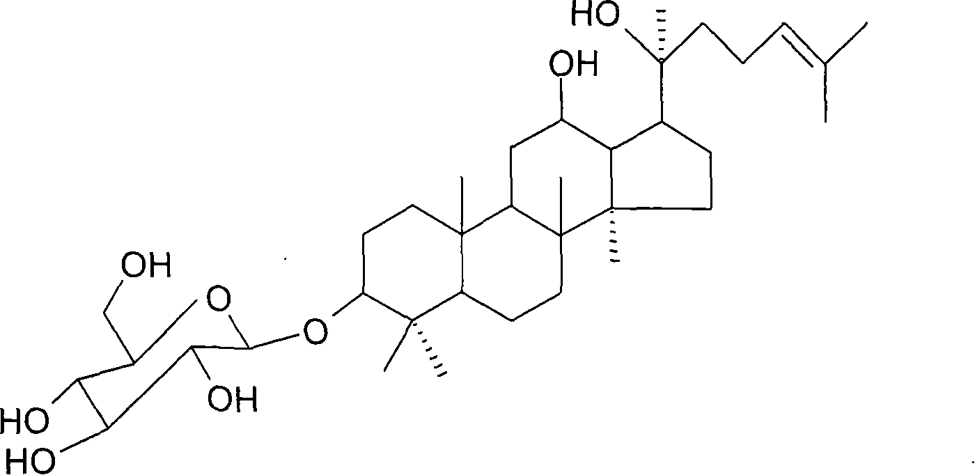 Application of 20(S)-ginsenoside Rh2 compound in preparing anti-fatigue medicament