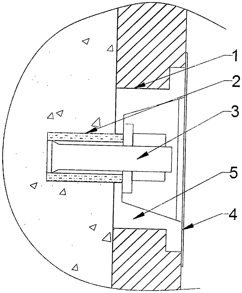 Wall brick and floor brick falling and hollowing fixing method