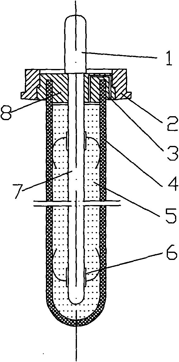 Heat collective device of solar water heater