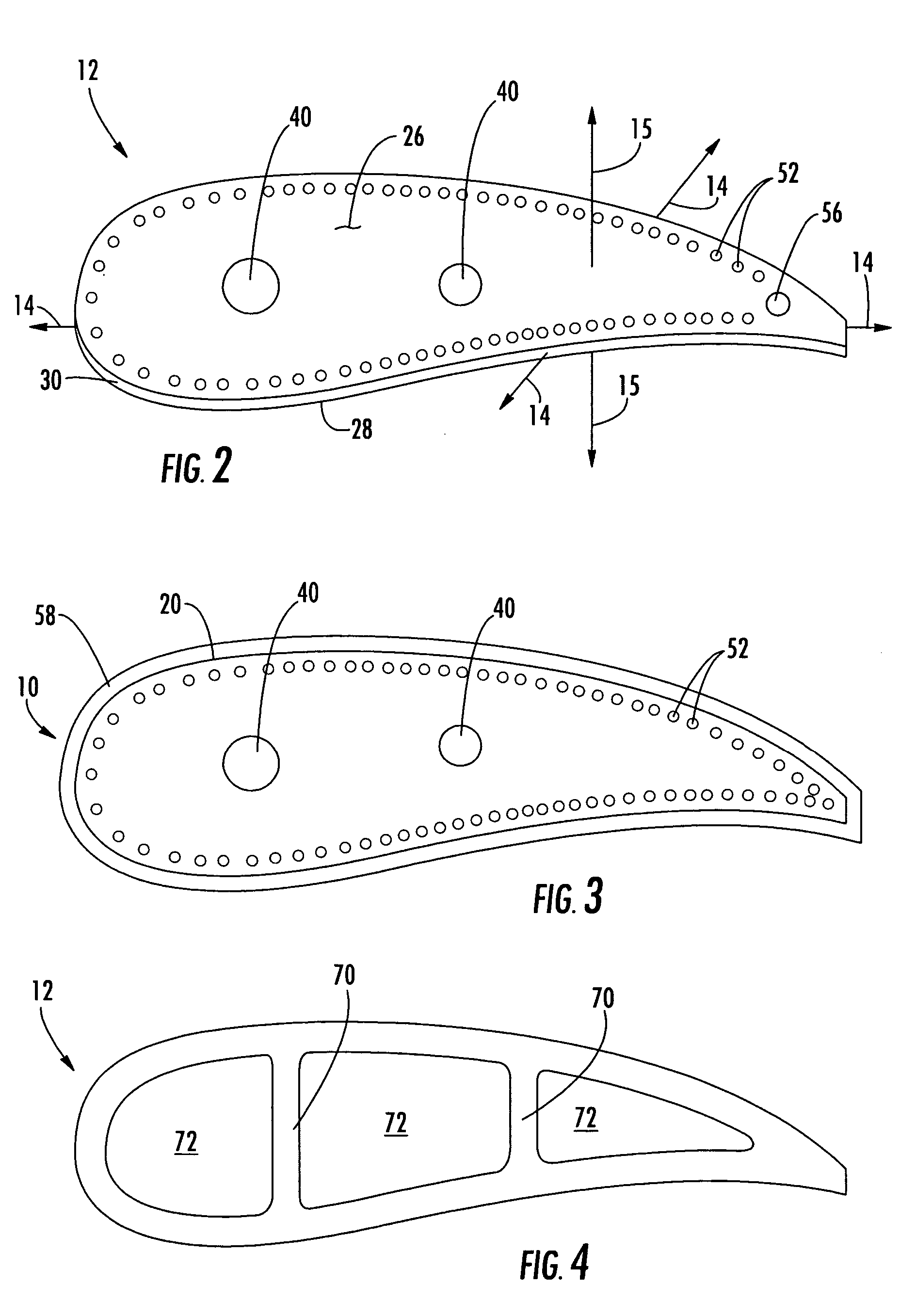 Stacked laminate CMC turbine vane