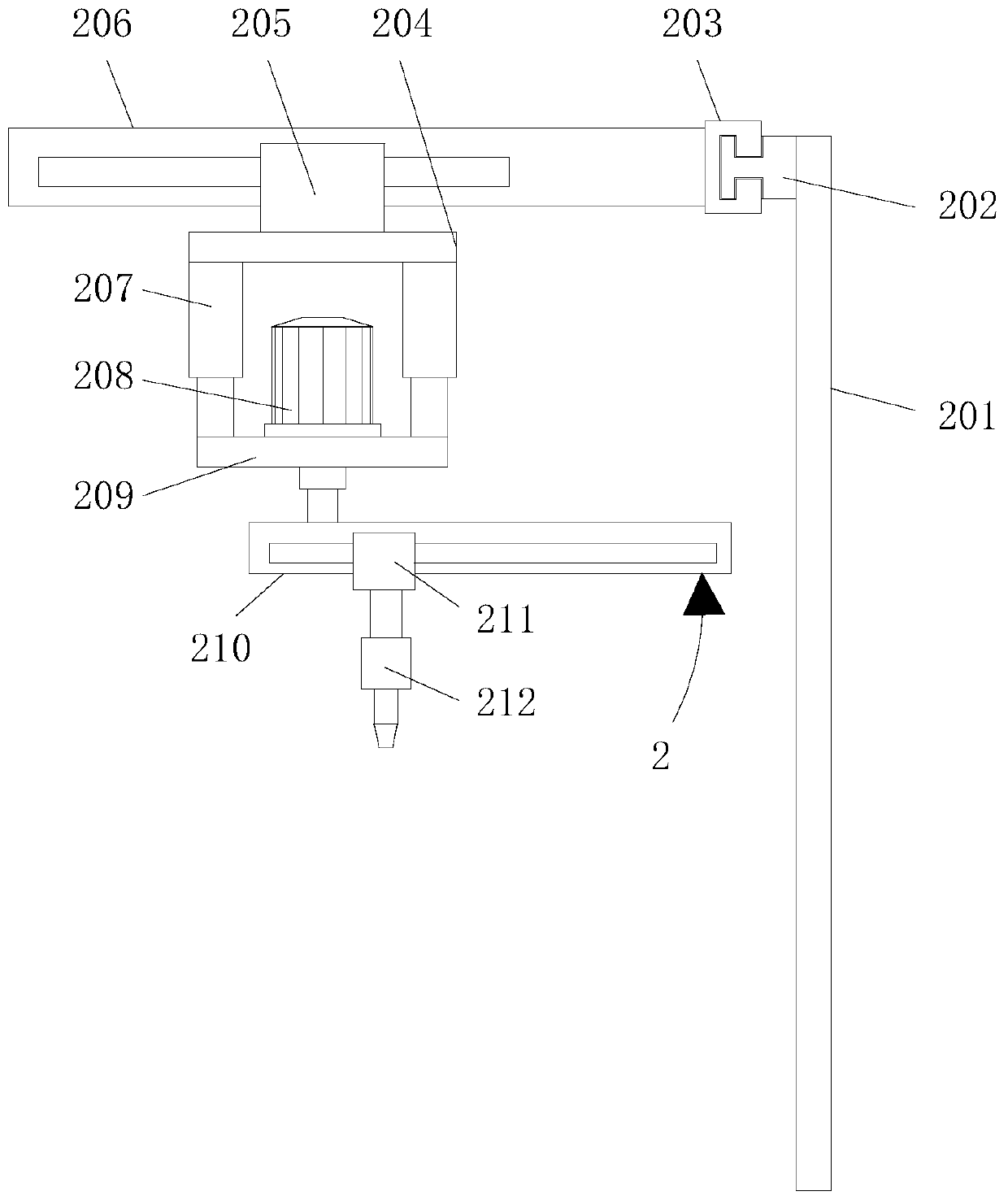 Welding device for stainless steel processing and operating method