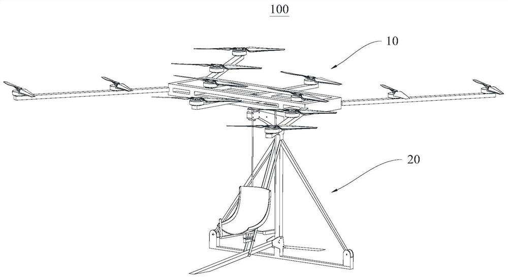 Electric multi-rotor aircraft and control method