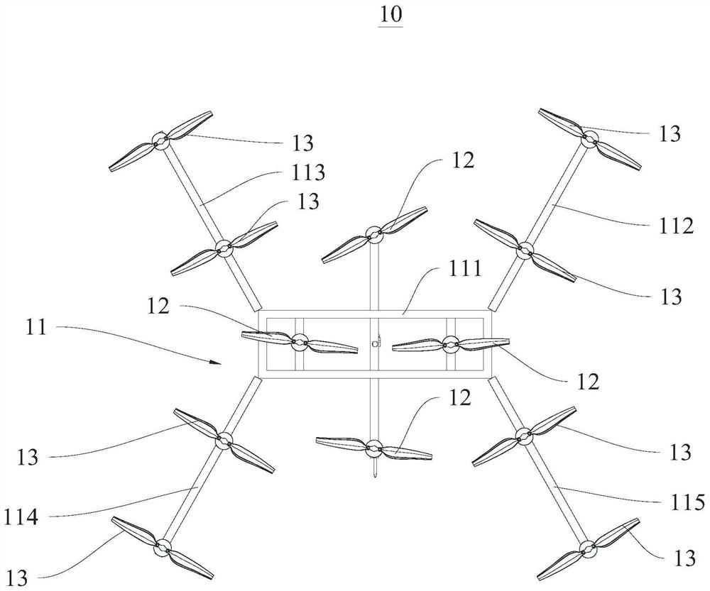 Electric multi-rotor aircraft and control method