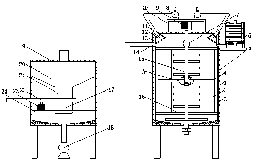 Cutting fluid preparation device and preparation method