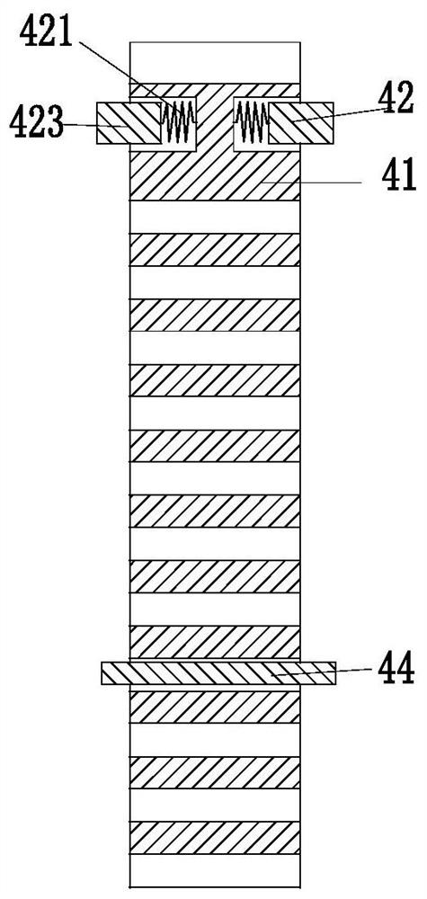 Fabricated building wall and mounting method thereof