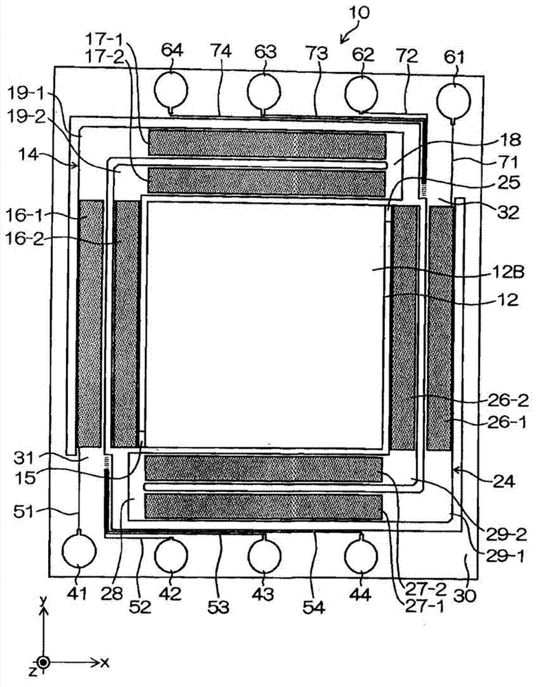 Mirror driving device and method of controlling the device