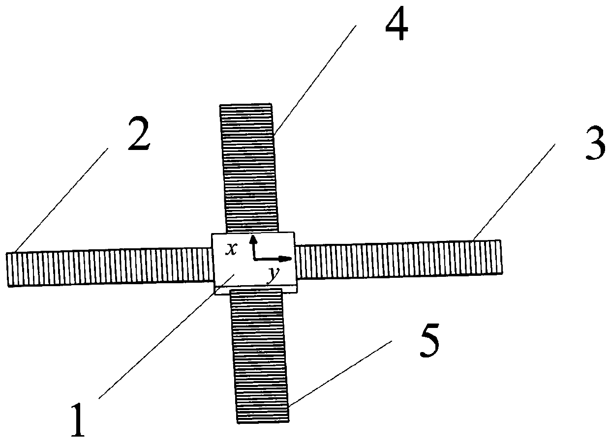 A chip satellite based on electroactive polymer and its attitude control method