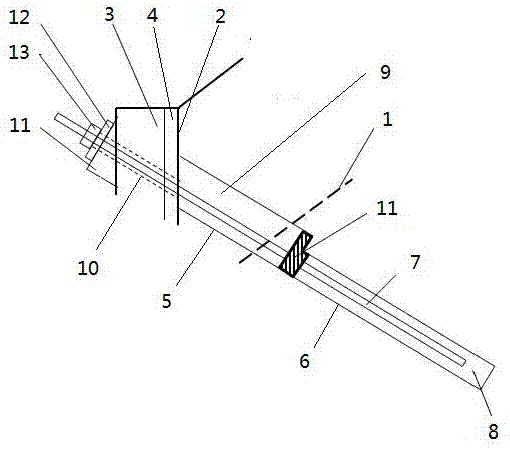 Shearing-relief and pressure-relief type cable-anchored pile anchor structure and construction method thereof