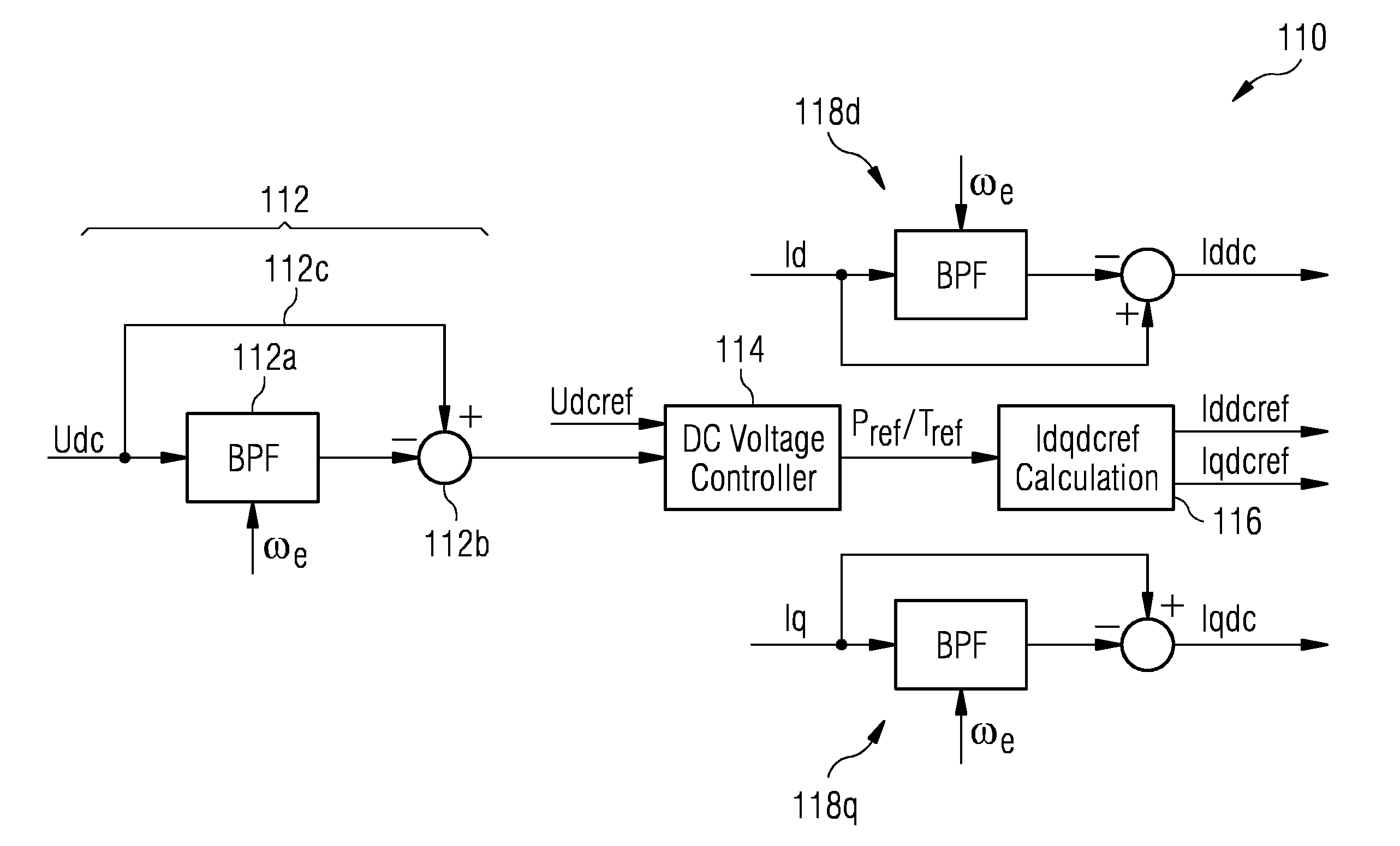 Reduction of noise and vibrations of an electromechanical transducer by using a modified stator coil drive signal comprising harmonic components