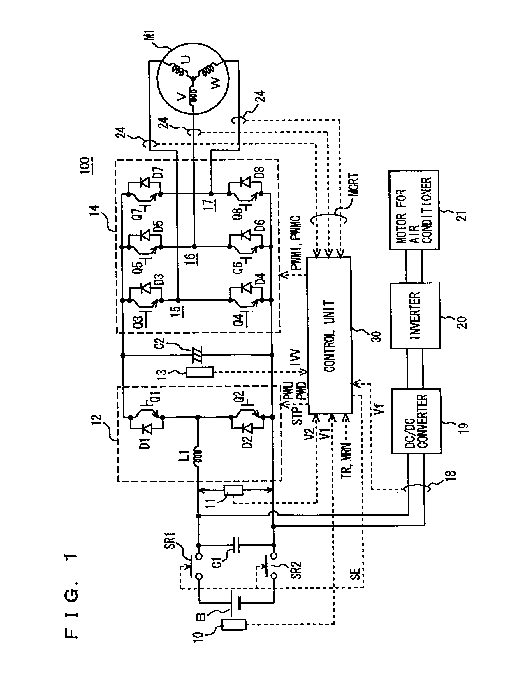 Load driver and control method for safely driving DC load and computer-readable recording medium with program recorded thereon for allowing computer to execute the control