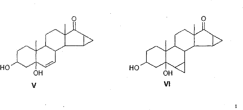 Method for synthesis of 6,7-methylene sterides