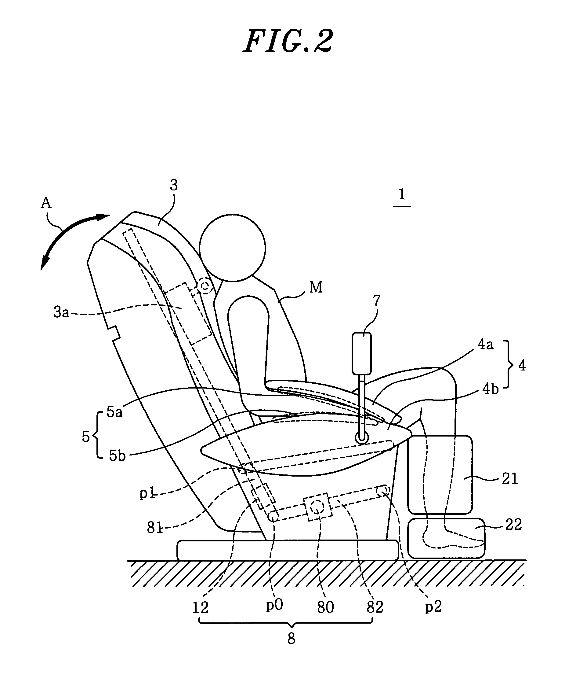 Chair type massager