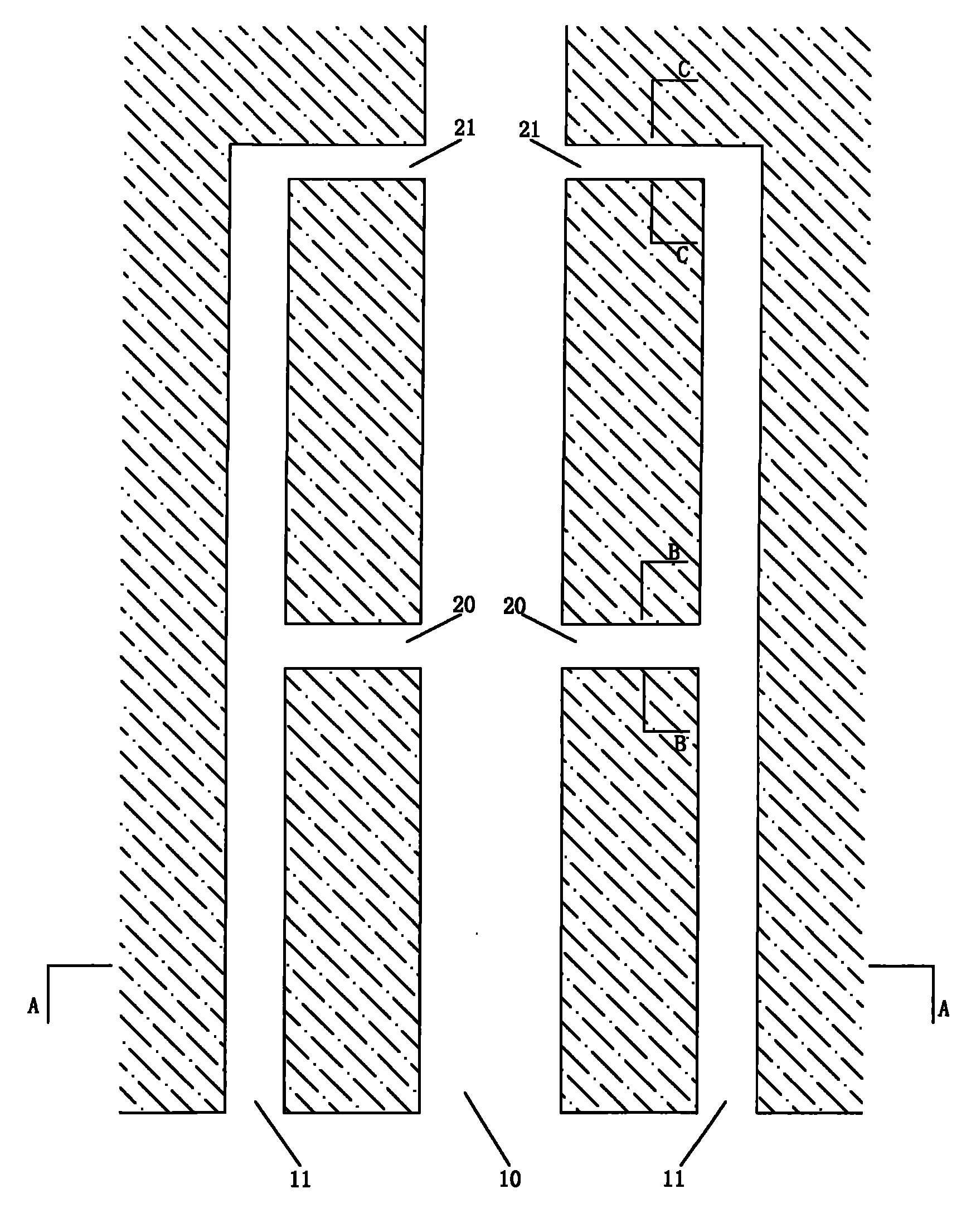 Construction method for loop type hypobaric holes of railway tunnel