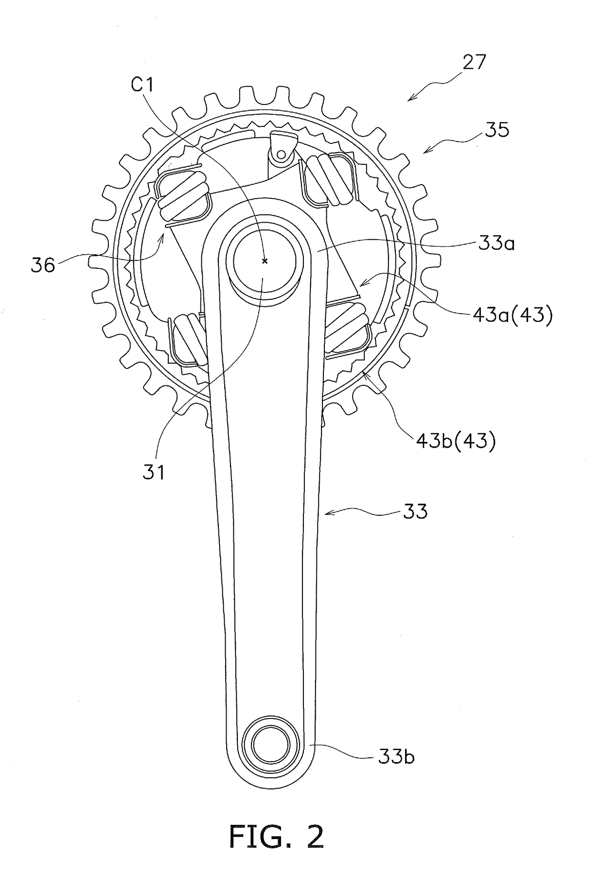 Bicycle driving system and a multiple rear sprocket assembly thereof