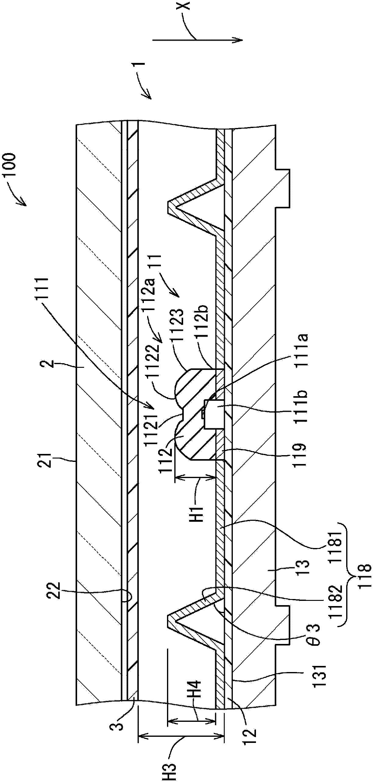 Light-emitting device, lighting device, and display device