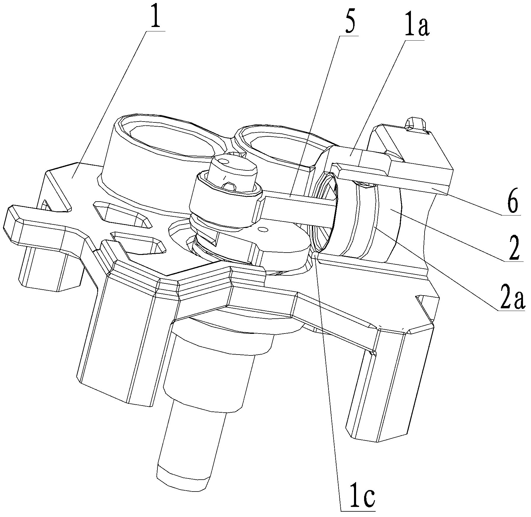 Rack assembly for compressor and assembling method of rack assembly