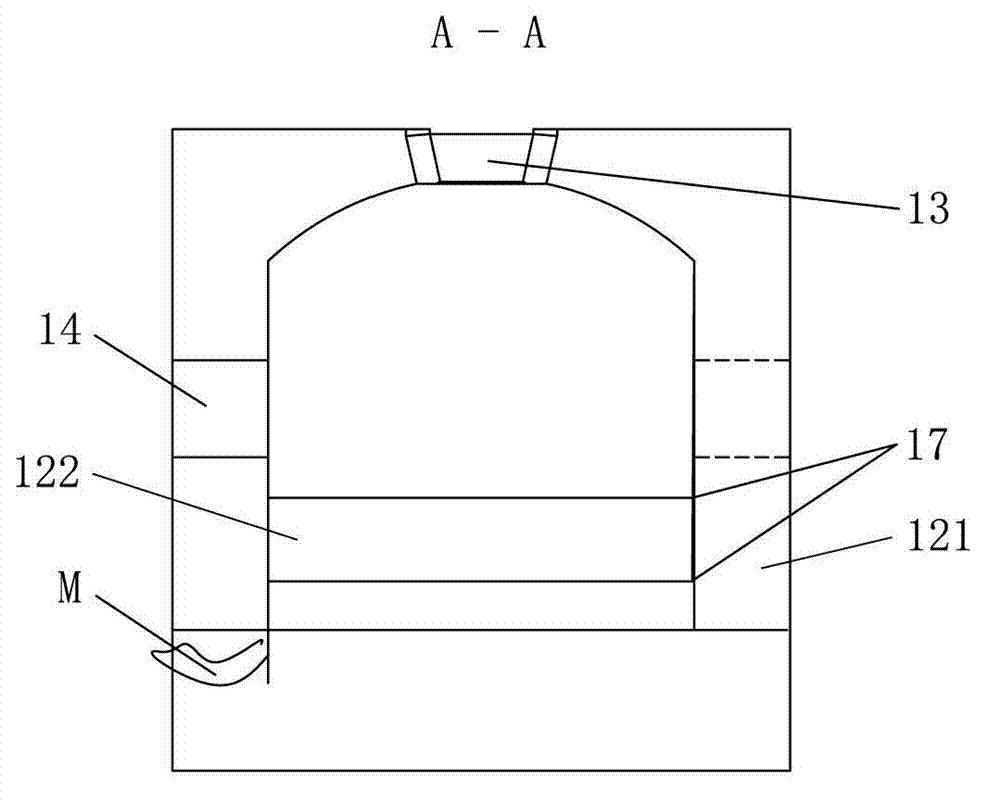 Vanadium product melting furnace