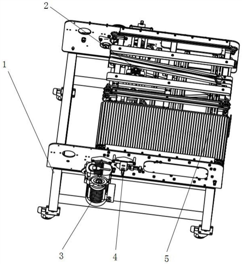 Separator for heat shrink film packaging machine