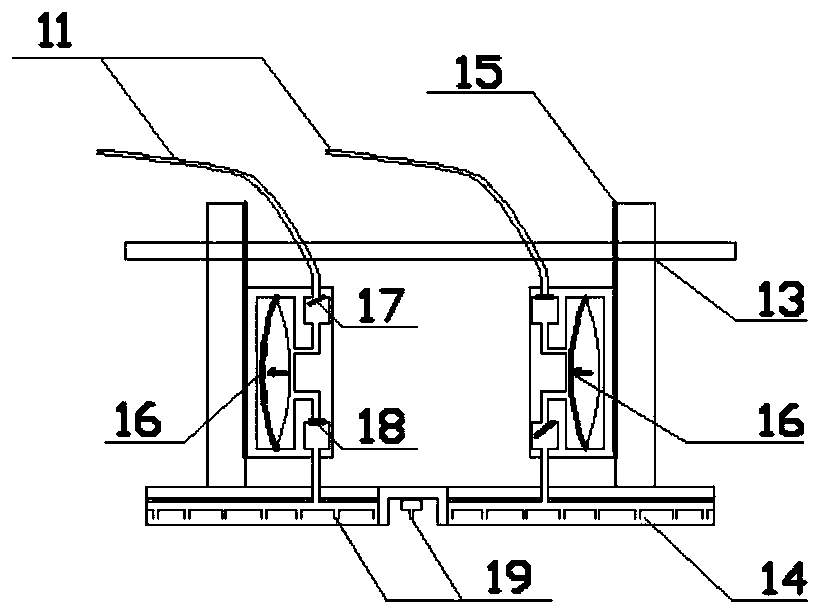 Intelligent positioning and line drawing device for vehicle loading wheel position in bridge static load test