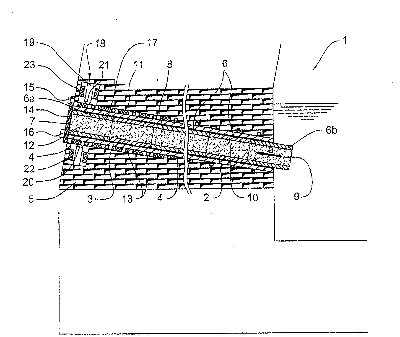 Method and melt channels for interrupting and restoring the melt stream of iron and metal melts in tap hole channels of blast furnaces and drainage channels of melt furnaces