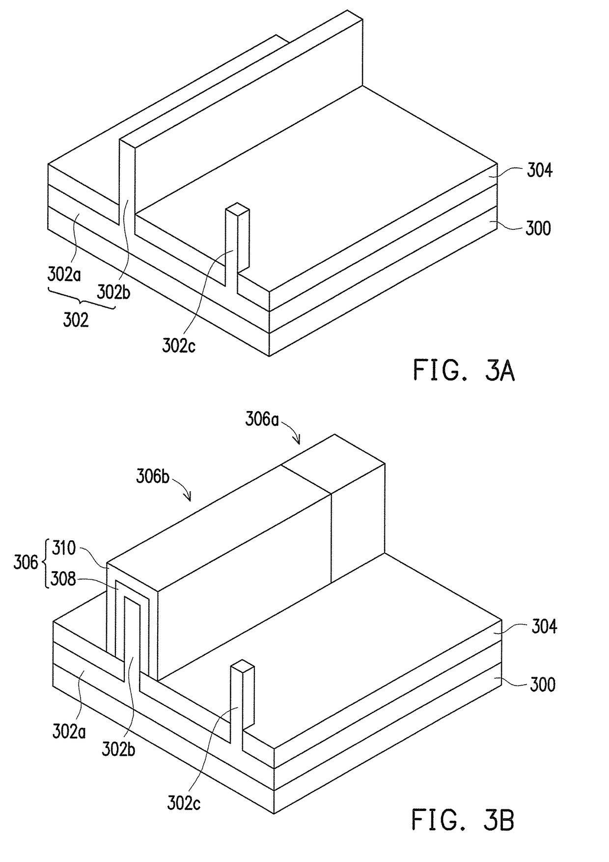 Field effect transistor structure with gate structure having a wall and floor portions
