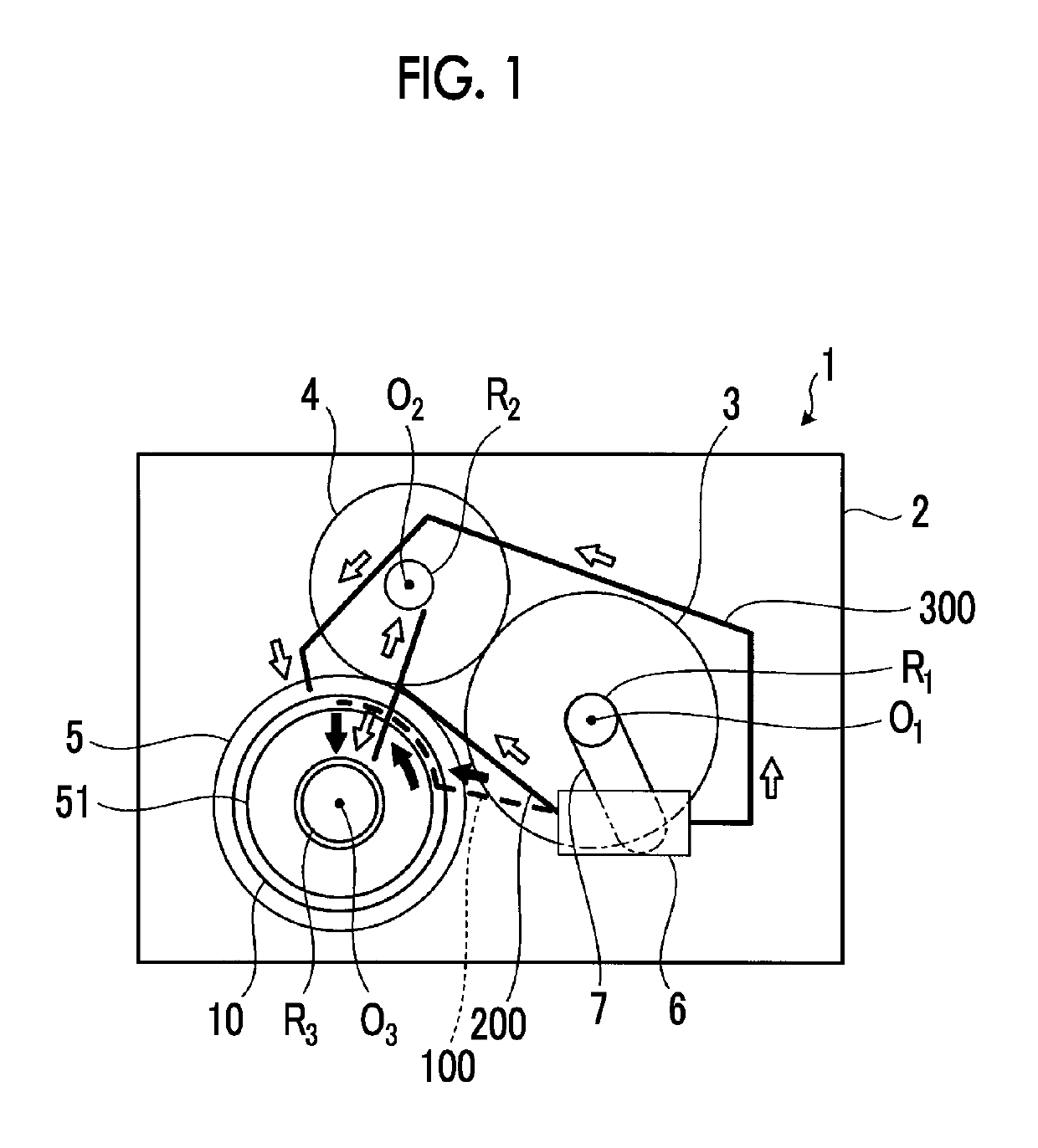 Oil passage structure for power transmission device