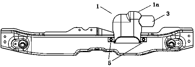 Air inflow structure of automobile air cleaner
