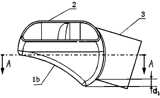 Air inflow structure of automobile air cleaner