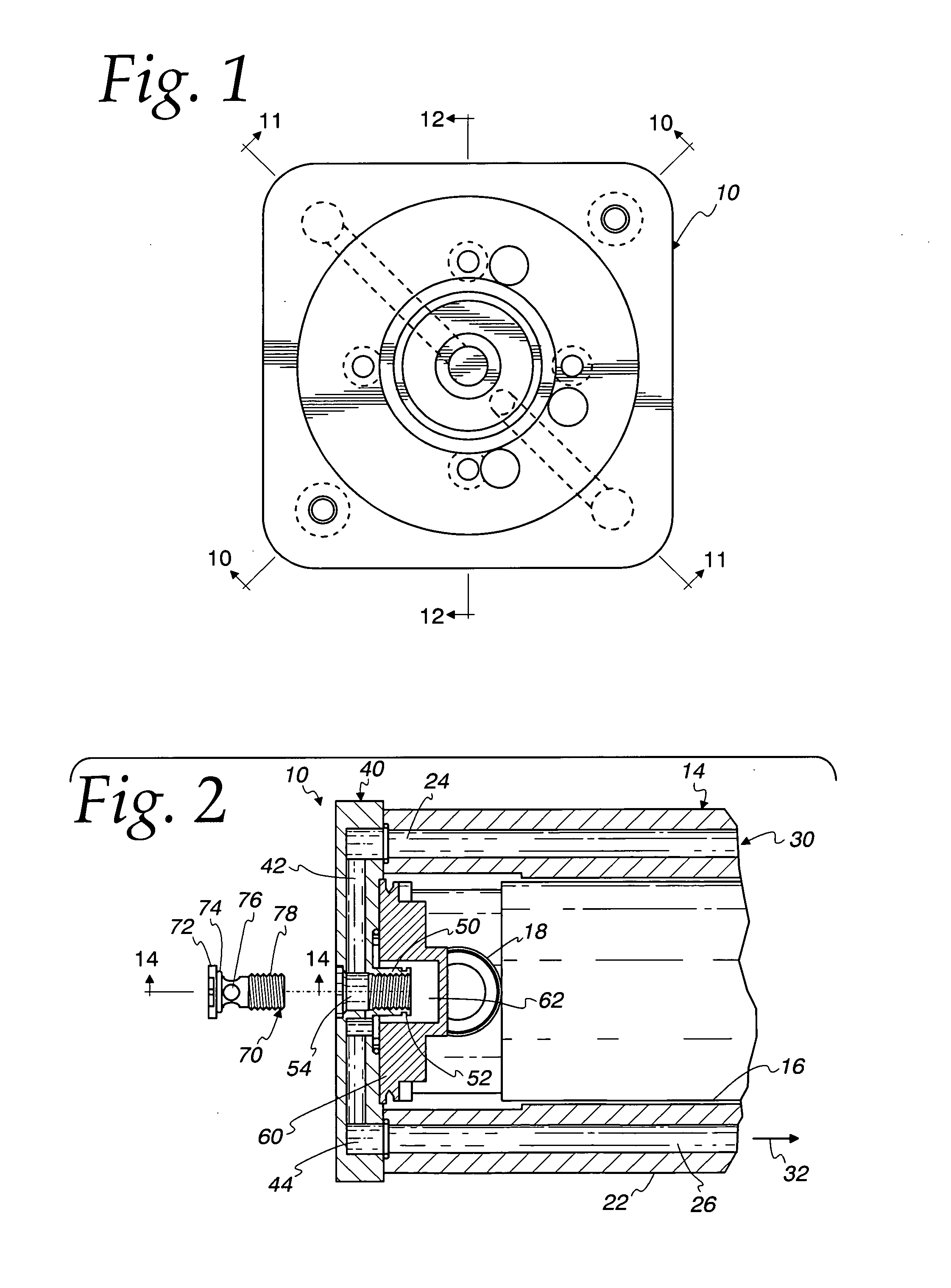 Removable filter holder and method