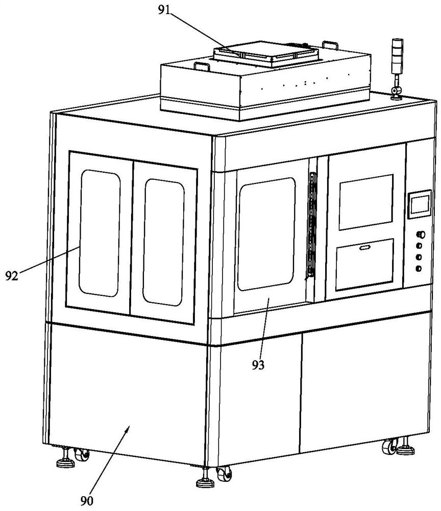 Double-sided detection method and double-sided detection equipment