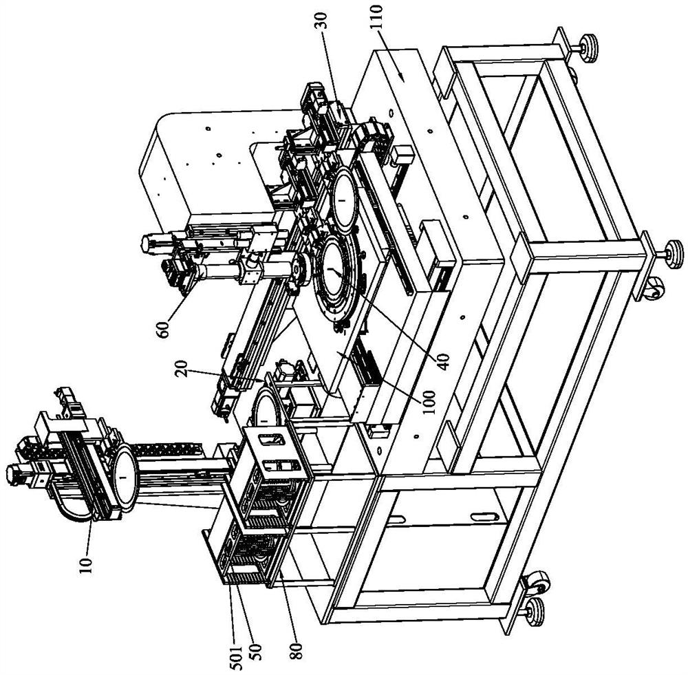 Double-sided detection method and double-sided detection equipment