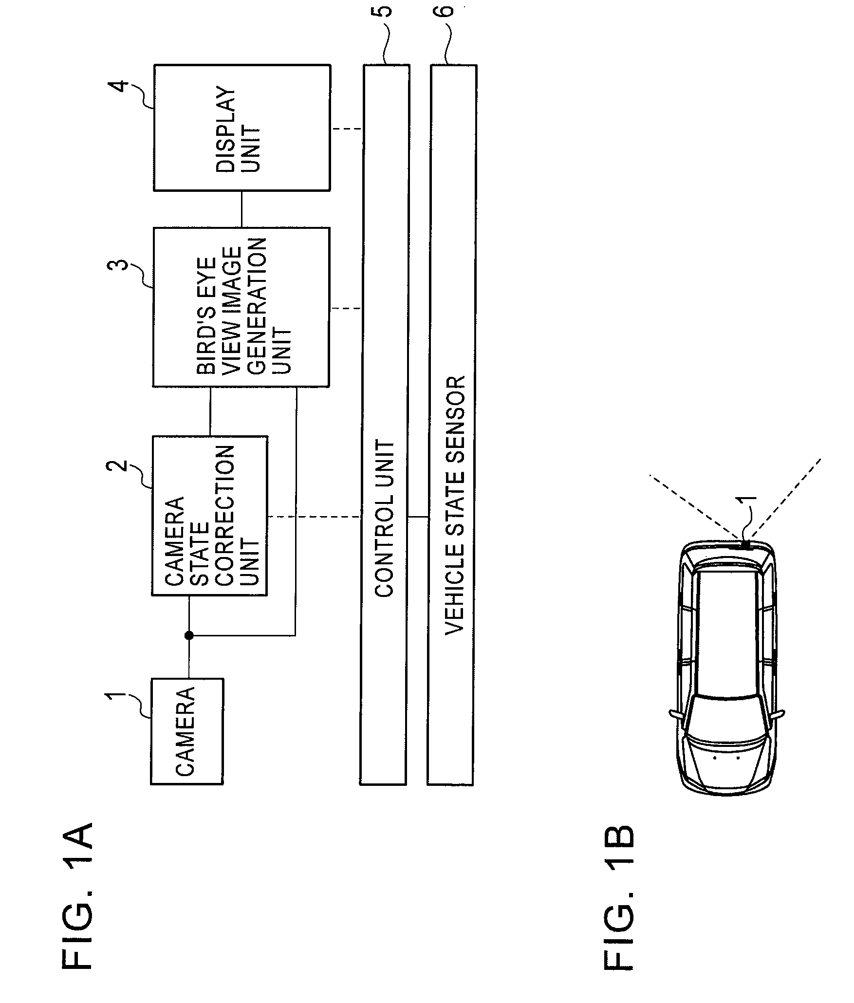 Method and in-vehicle device for correcting alignment information representative of the alignment of an in-vehicle camera