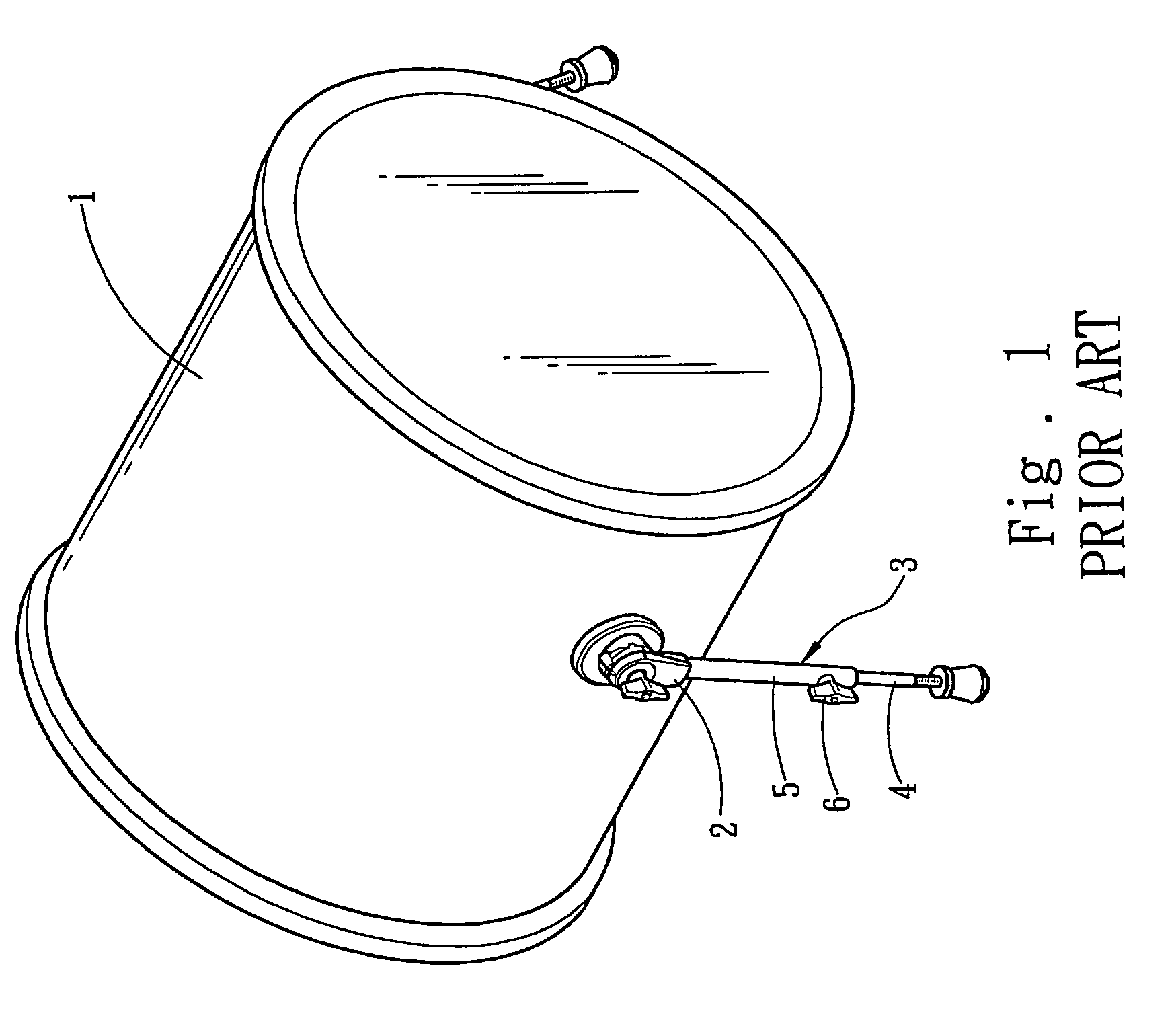 Anchoring structure for telescopic tubes of drum sets