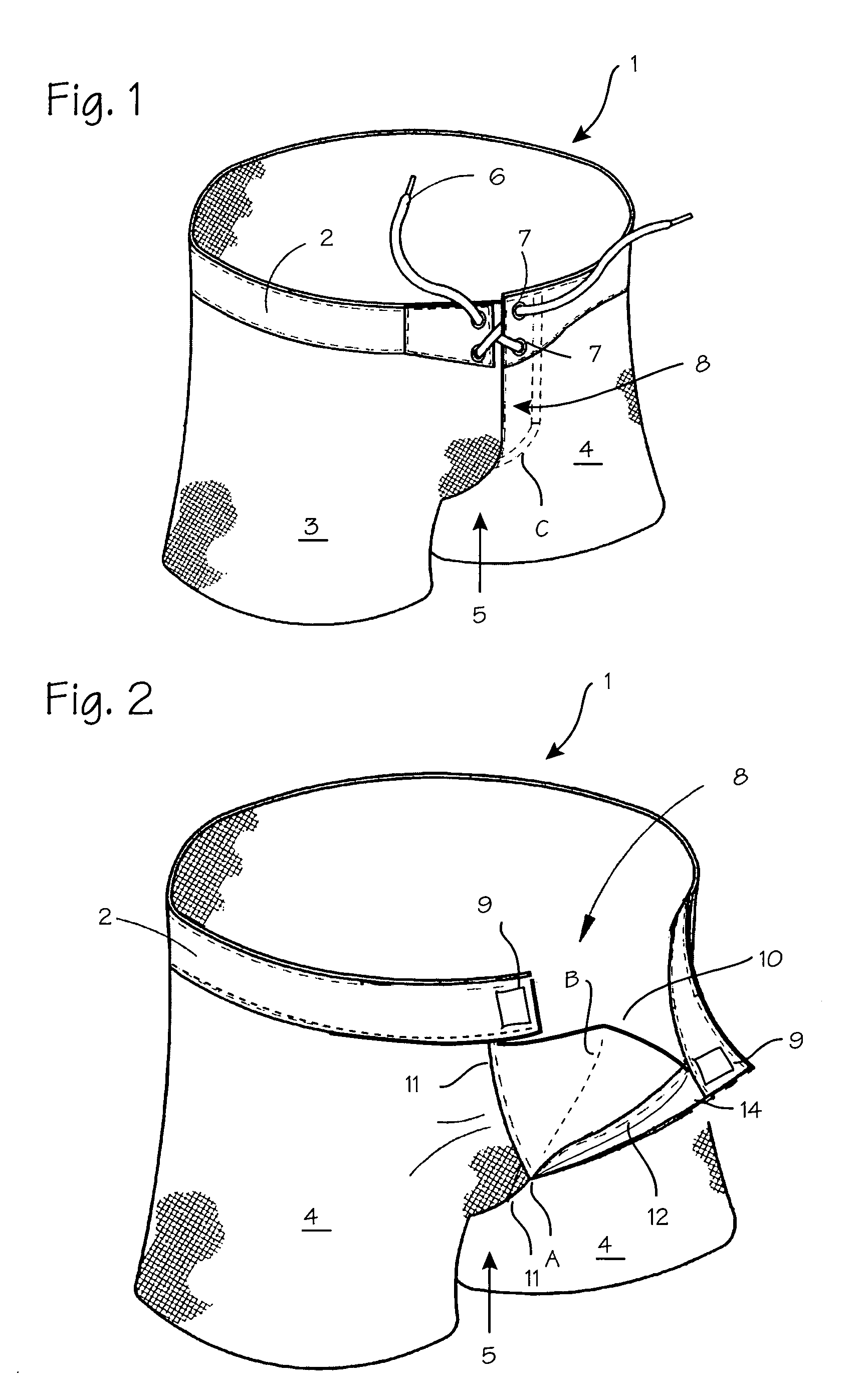 Garment with improved fly closure