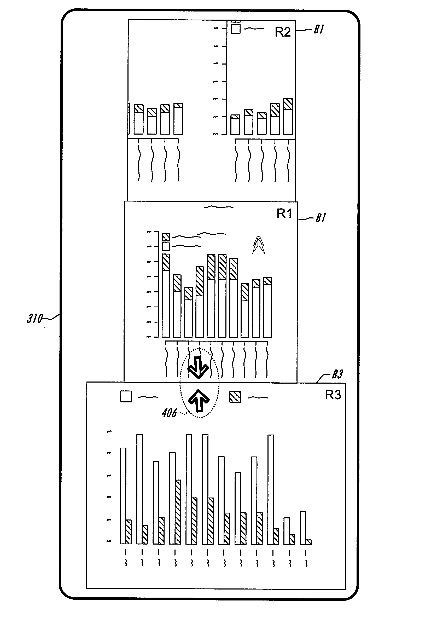 Electronic content visual comparison apparatus and method