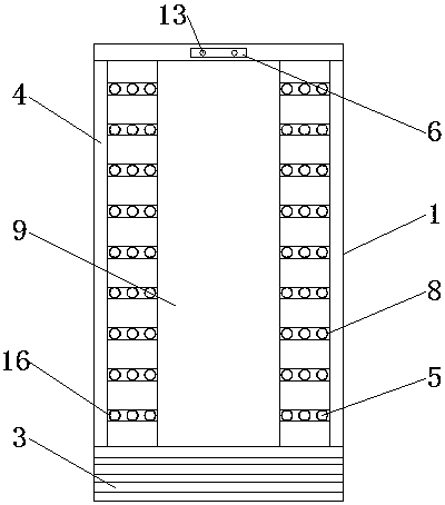 Vehicle carrying plate of stereo parking garage