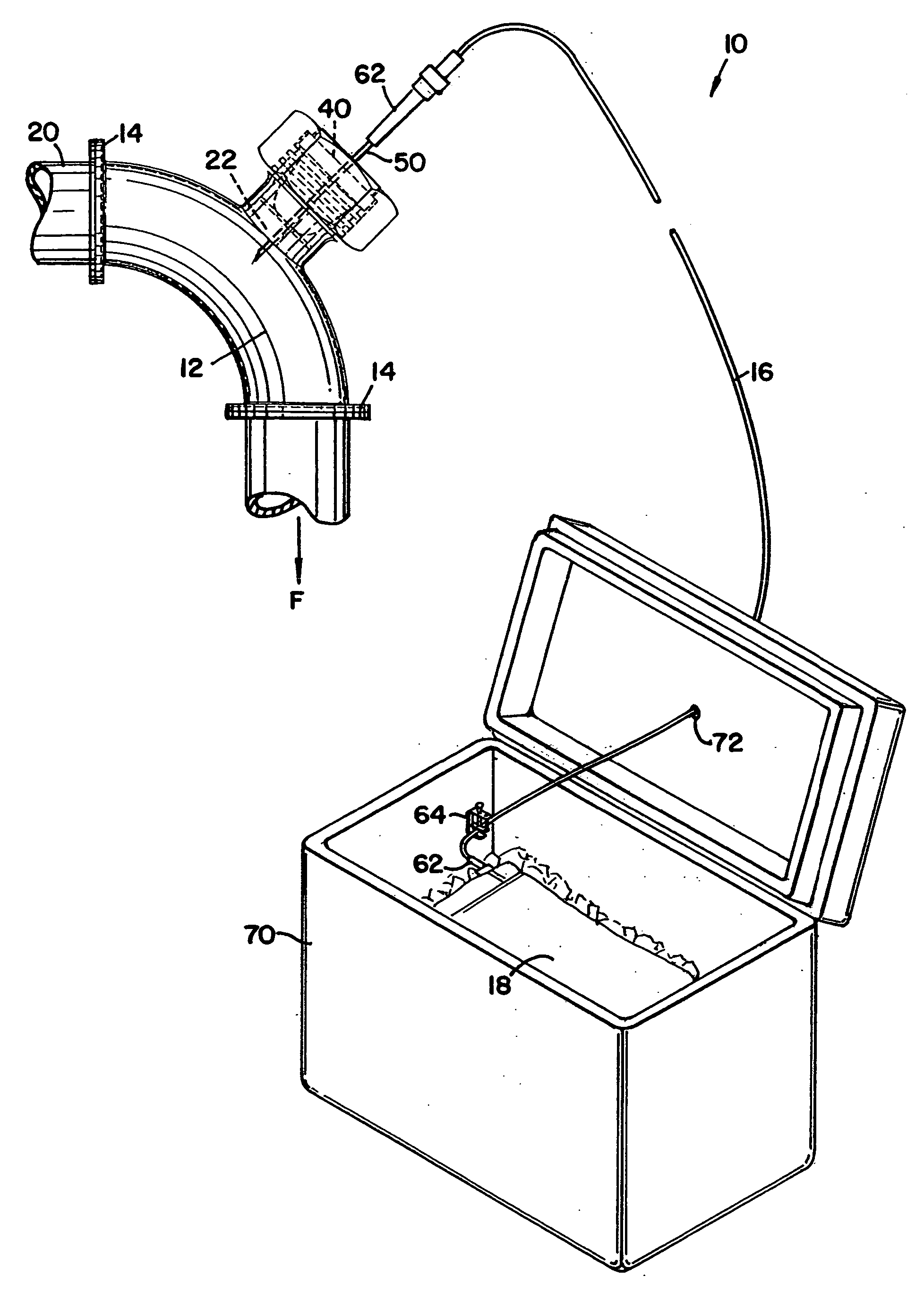 Continuous fluid sampler and method