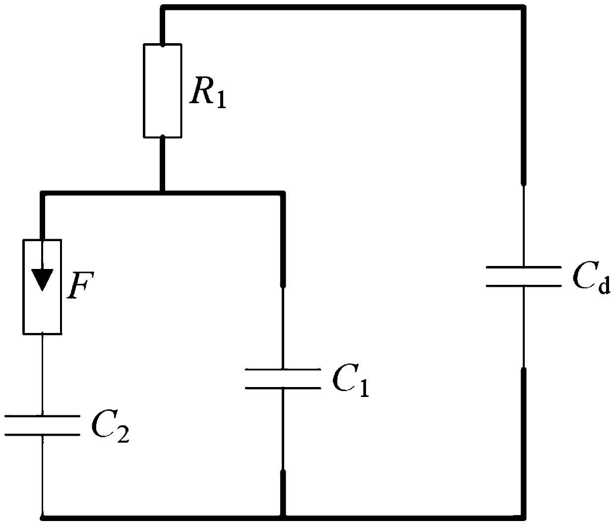 Four-parameter transient recovery voltage (TRV) regulating circuit