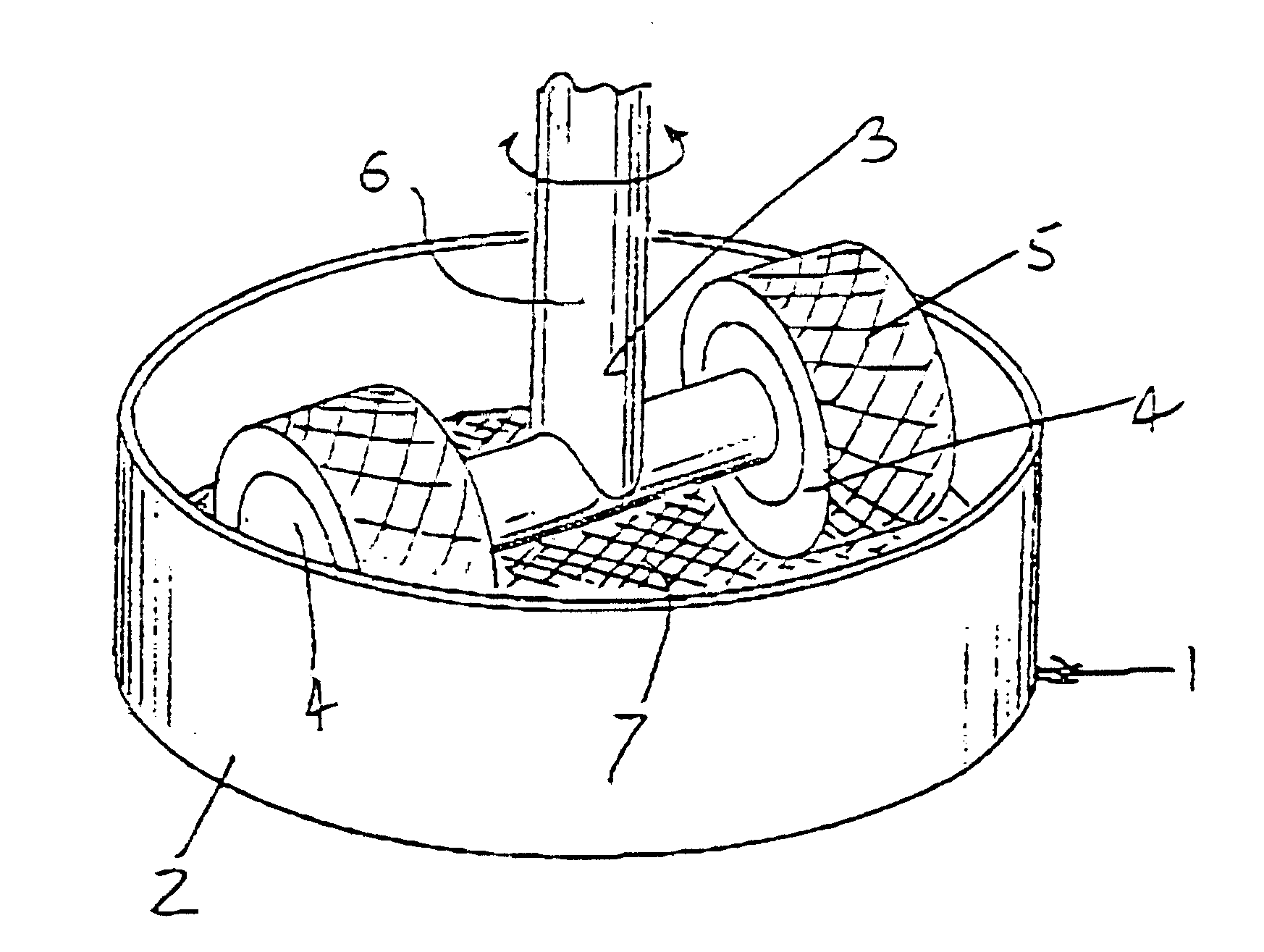 Method of making granules and the granulator