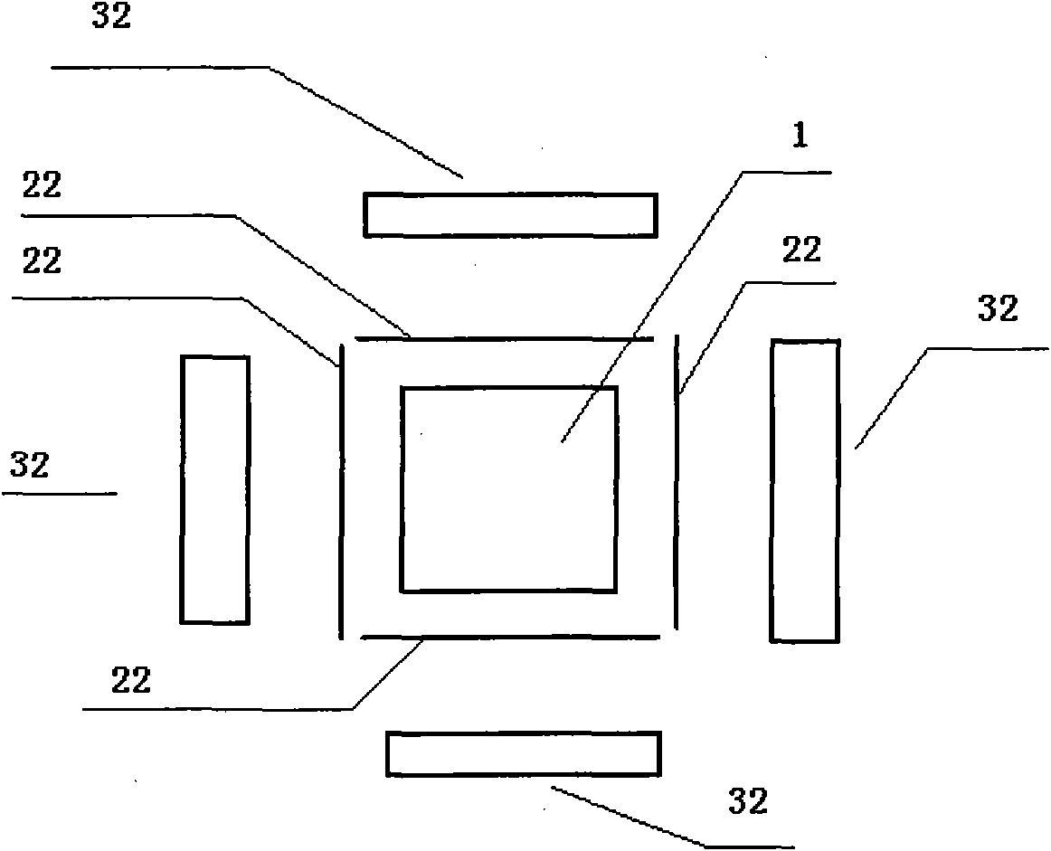 Aplanatism pentahedral visual detecting process