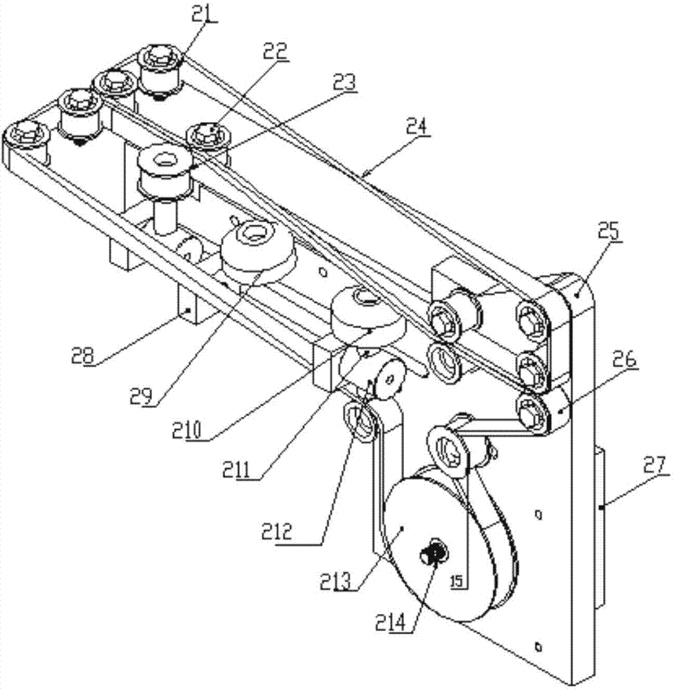 Inner foxing forming device for carton forming and forming method thereof