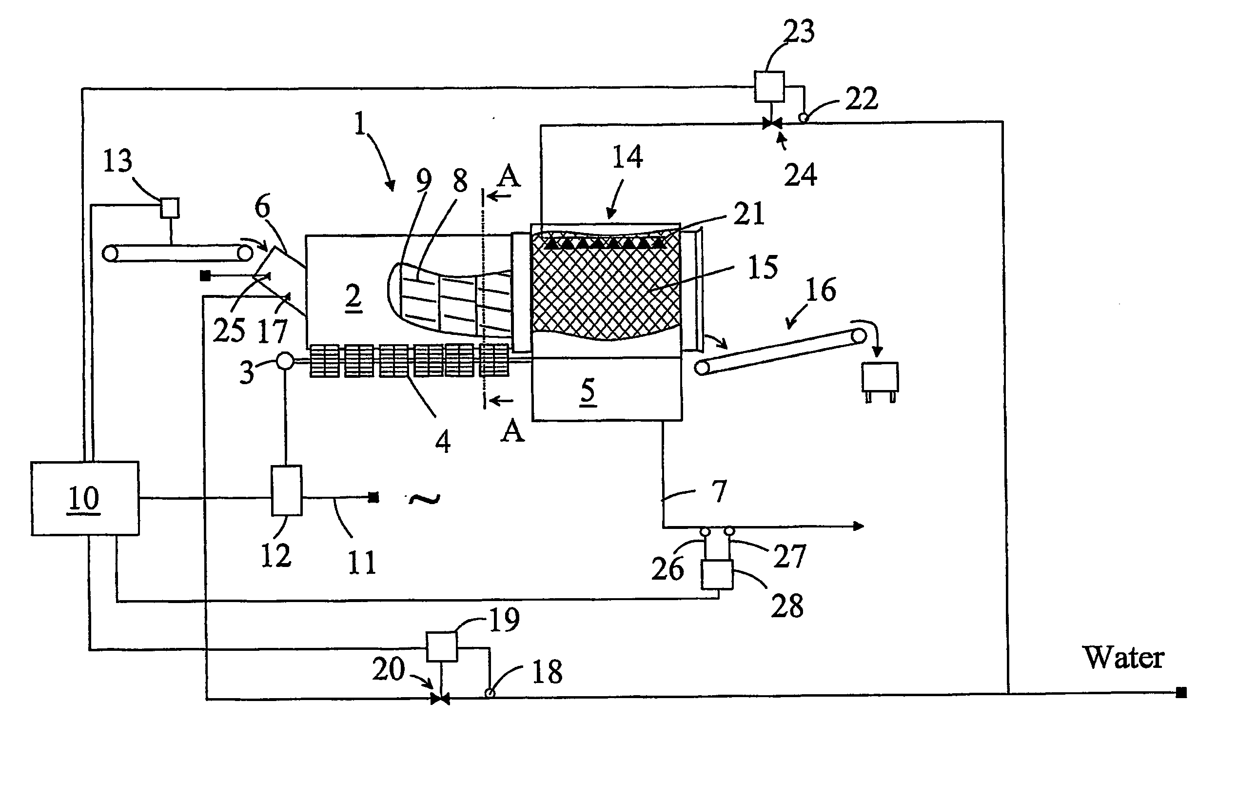 Method for defibring recycled fiber material in a drum pulper, and a drum pulper