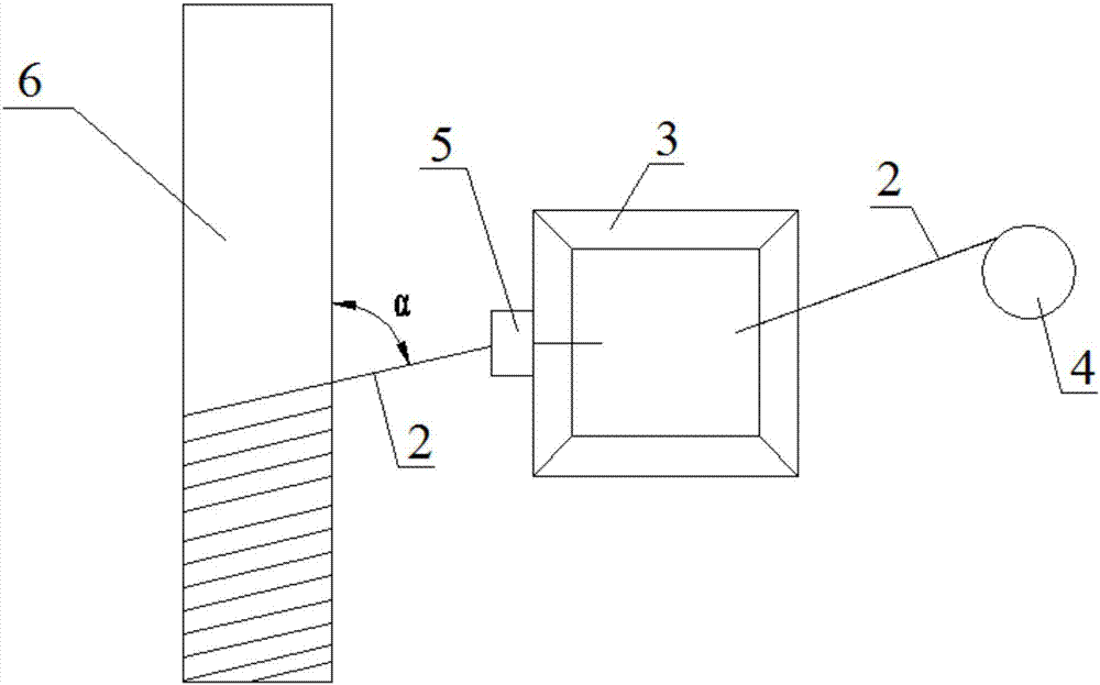 Closed rectangular-section FRP stirrup and manufacturing method thereof