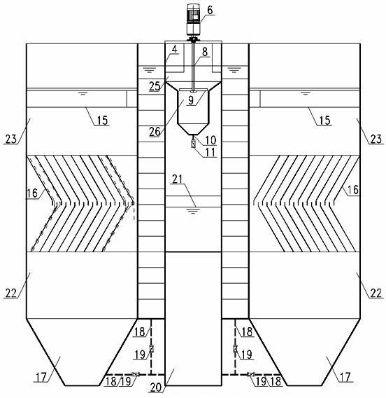 Small-town sewage pretreatment integrated device and method