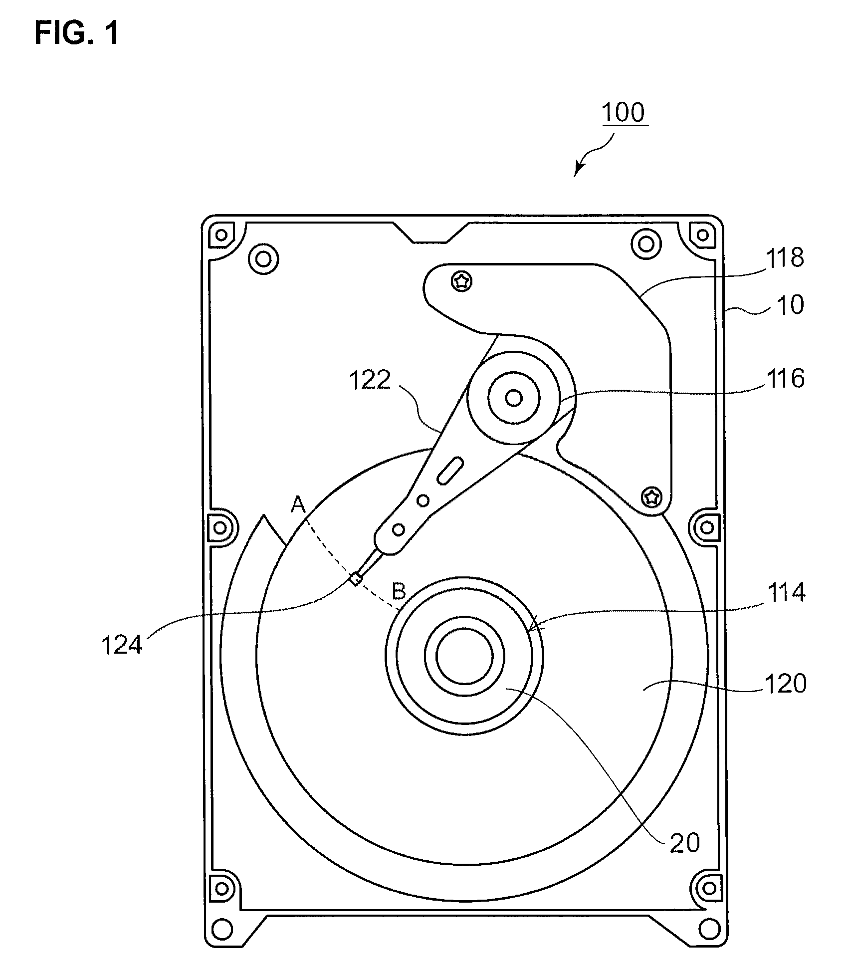 Disk drive device improved in anti-vibration characteristic