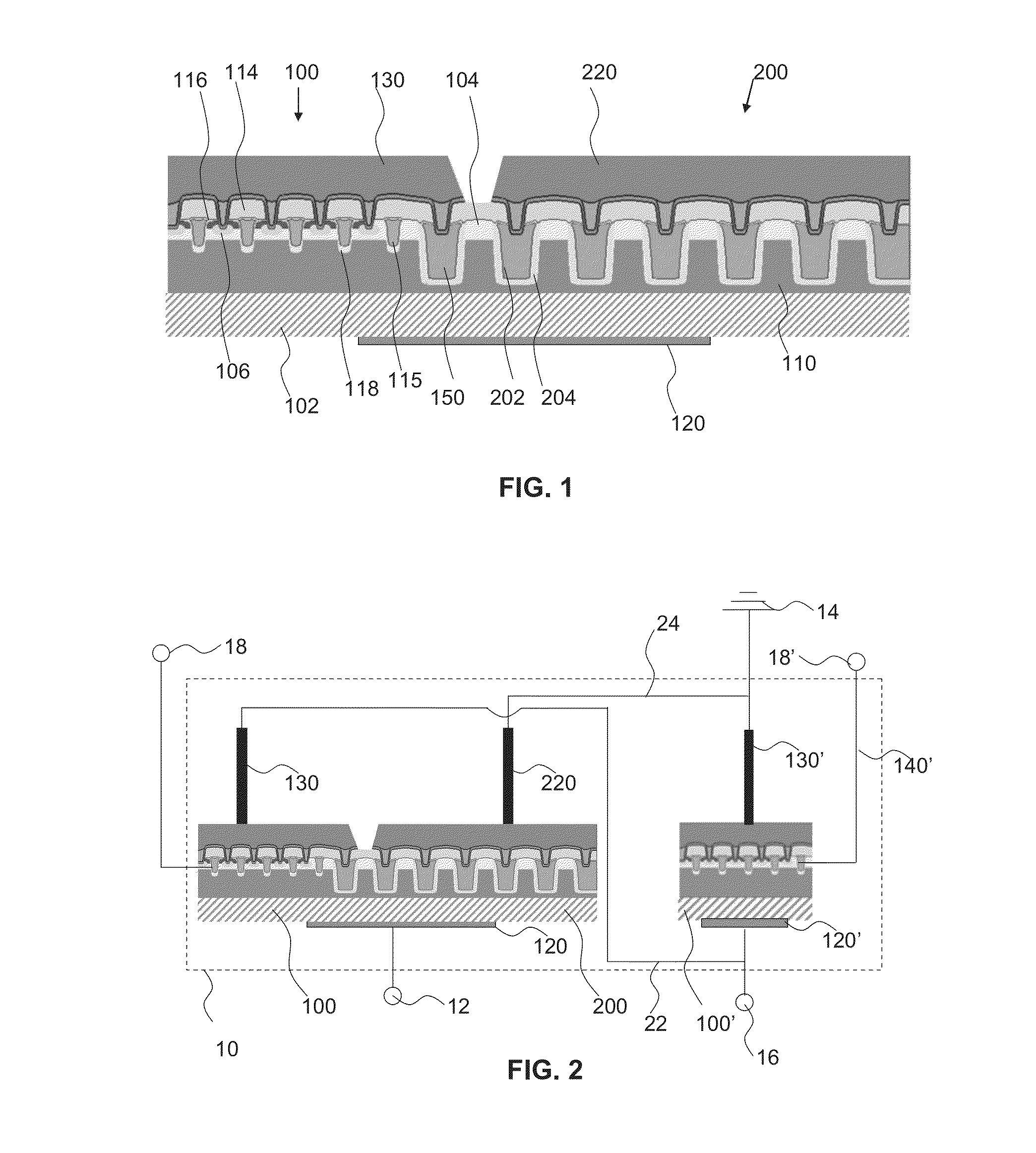 A vertical mosfet transistor with a vertical capacitor region